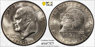 1976-D $1 Type 1 MS64