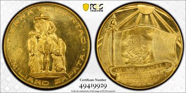 (1961-63)Mo Medal Grove-P-378 Au MS64