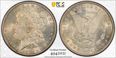 1892 $1 MS64
