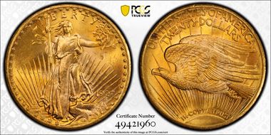 1927 $20 MS65