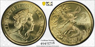 2020 $2 Tooth Fairy MS68