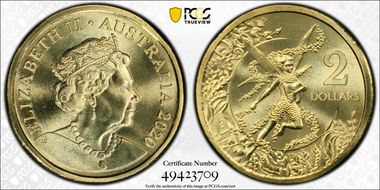 2020 $2 Tooth Fairy MS69