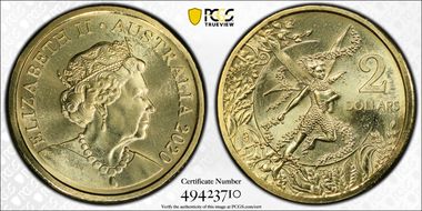 2020 $2 Tooth Fairy MS69