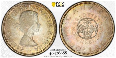 1964 S$1 Confederation MS63