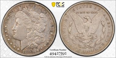 1893 $1 XF40