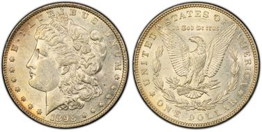 1898 $1 AU53