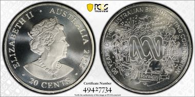 2022 20C ABC 90th Anniversary MS70