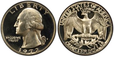 1972-S 25C PR68