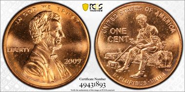 2009 1C Lincoln-Formative Years DDR FS-802 MS66RD