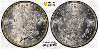 1882-O $1 MS64