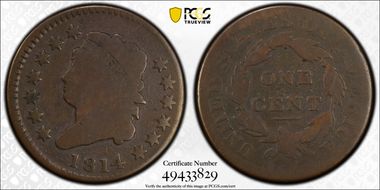 1814 1C Plain 4 AG3BN