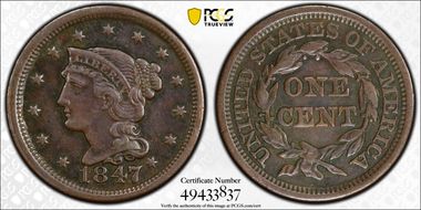 1847/47 1C Large/Small 47 N1BN