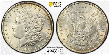 1889 $1 MS62