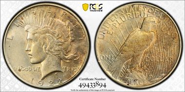 1922 $1 N1