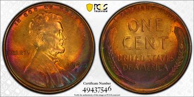 1940-S 1C MS66RB