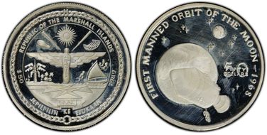 1989-S $50 Manned Moon Orbit PR63DCAM