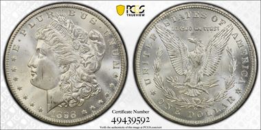 1898-O $1 MS64+