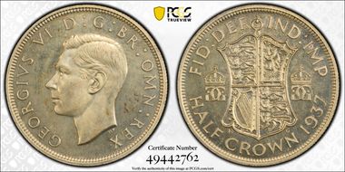 1937 1/2 Cr S-4080 PR64