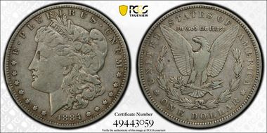 1884 $1 N1