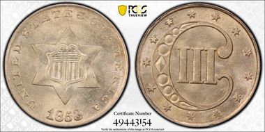 1853 3CS MS65