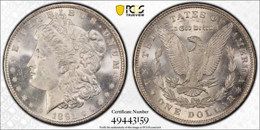 1891 $1 MS65
