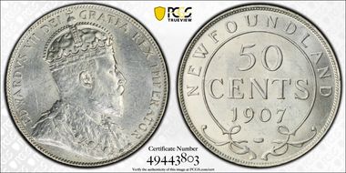 1907 50C MS61