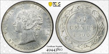 1900 50C AU58