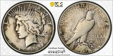 1923-S $1 F12