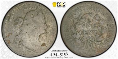 1797 1C Reverse of 1797, No Stems AG3BN