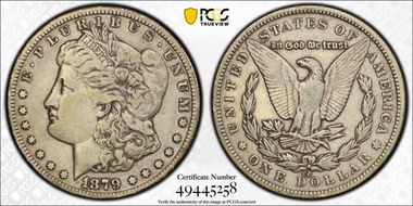 1879-CC $1 Capped Die VF30