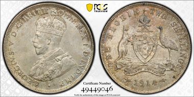 1914 Florin MS63