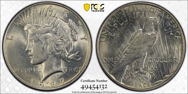 1927-D $1 AU53