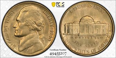 1940-S/S 5C RPM, FS-501 MS65