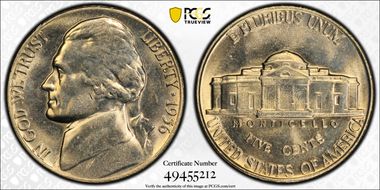 1956 5C TDR FS-802 MS65