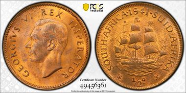 1941 1/2D MS64RB