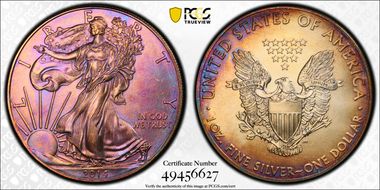 2014 $1 Silver Eagle MS67