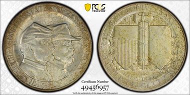 1936 50C Gettysburg MS65