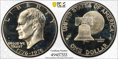 1976-S $1 Clad Type 1 PR67