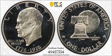 1976-S $1 Clad Type 2 PR67