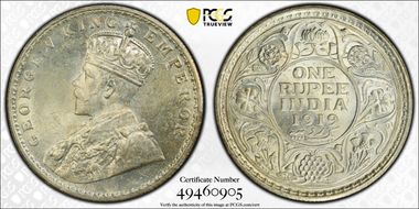 1919(C) Rupee SW-8.45 Prid-215 MS64+