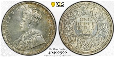 1920(C) Rupee SW-8.50 MS64