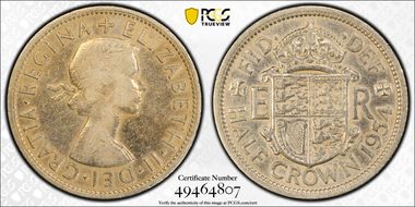 1954 1/2 Cr S-4145 N1