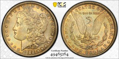 1902 $1 MS63