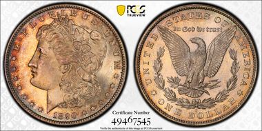 1890-S $1 MS64
