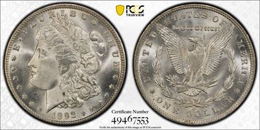 1892-O $1 MS64