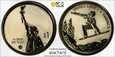 2022-S $1 American Innovation VT Rev PR Snowboarding First Strike PR70