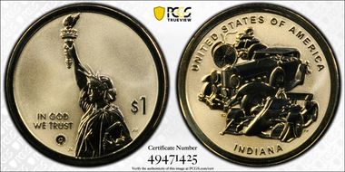 2023-S $1 American Innovation IN Rev PR Auto Industry First Strike PR70