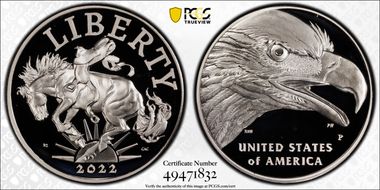 2022-P Medal American Liberty PR69DCAM