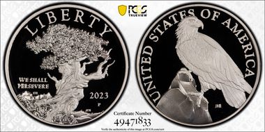 2023-P Medal American Liberty PR70DCAM