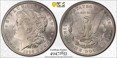 1898 $1 MS67
